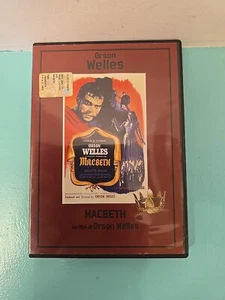 MACBETH (Orson Welles 1948) DVD Neu Unbenutzt Makellos!! - Bild 1 von 11