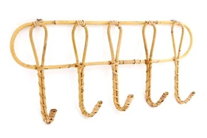 Wall Mounted Rattan Hooks - Picture 1 of 5