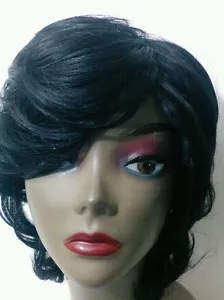 Yaki human remy Hair Handmade Wig layered natural ajustable cap sewing pre pump - Picture 1 of 5