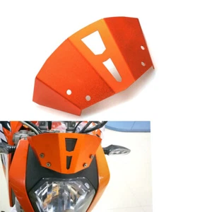 Windshield for KTM 125 /200 /250 /390 Duke Orange Aluminum MOTORCYCLE Windscreen - Picture 1 of 2