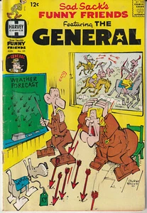 Cómics de Harvey de Sad Sack's Funny Friends #65 1966 - con el general - Imagen 1 de 3