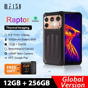 Teléfono resistente IIIF150 Raptor imágenes térmicas 120Hz 12GB + 256GB 108MP 10000mAh NFC - Imagen 1 de 15