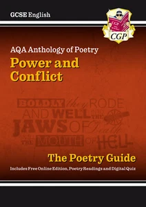 New CGP GCSE English Literature AQA Poetry Guide: Power & Conflict Anthology 9-1 - Picture 1 of 4