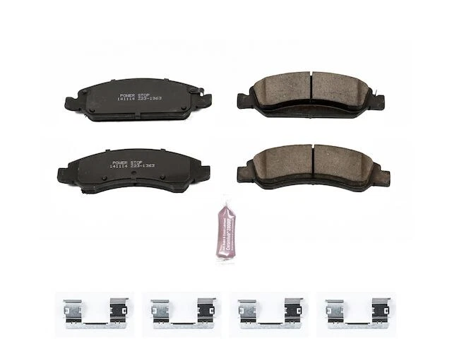 Front Brake Pad Set For 2009-2014 GMC Savana 1500 2010 2011 2012 2013 ZR724NK - Image 1 of 1