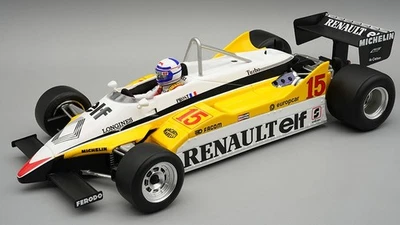 MODELLINO AUTO F1 STATICO TECNOMODEL RENAULT RE30B PROST BRASILE GP 1982 1/18 - Immagine 1 di 4