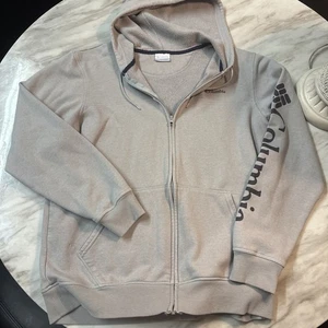 Columbia Full Zip Lightweight Fleece Hoodie Jacket Size Large  - Bild 1 von 17