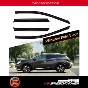 Deflector de ventana parasol protector de lluvia Somke para Nissan Murano 2003-2007 4 puertas - Imagen 1 de 7