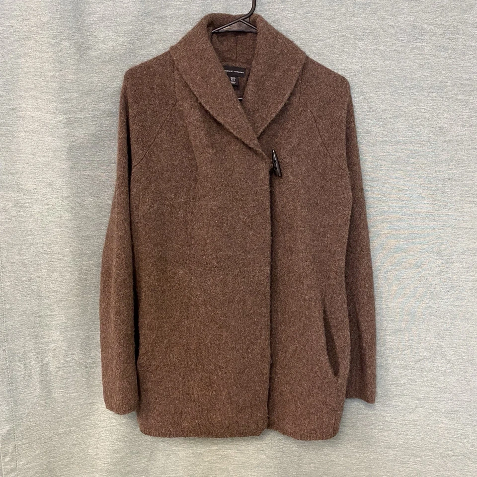 Suéter de lana y pelo de yak mediano para mujer Adrienne Vittadini cárdigan   Foto 1 de 4