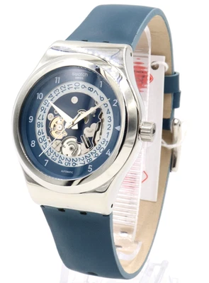 New Swiss Swatch SISTEM THROUGH Calendar Automatic Watch 42mm YIS417 $225 - Image 1 of 4