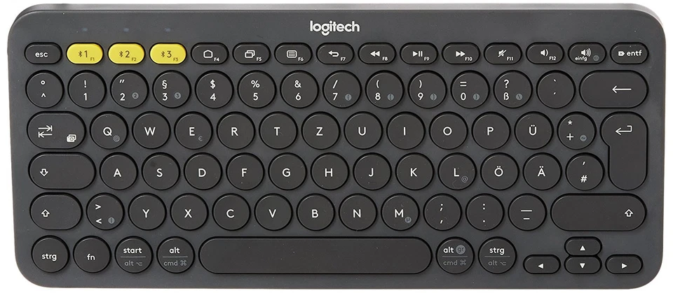 Logitech K380 Bluetooth-Tastatur Windows, Mac, Android (QWERTZ) - Bild 1 von 1
