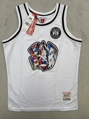 Camiseta deportiva Headgear Classics para hombre Bad Boy Records baloncesto ropa de calle pequeña nueva con etiquetas Foto 1 de 4