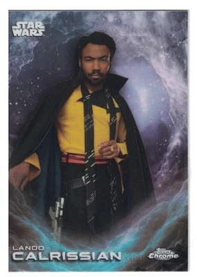 Lando Calrissian Star Wars Topps Chrome 2025 Costco Exclusive Card #CE-34 - Image 1 of 2