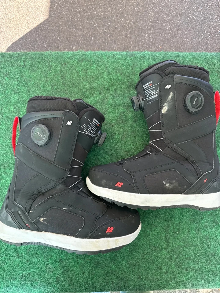 K2 Snowboard Boundary Clicker xHB Snowboard Boots (Used) | Men's 9.5 - Image 1 of 4