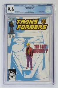 Transformers #79 CGC 9.6 1991 bassa tiratura fumetto Marvel - Foto 1 di 2