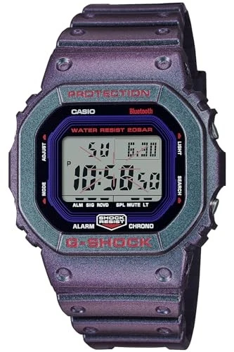CASIO G-SHOCK Bluetooth Watch DW-B5600AH-6JF Men's Purple NEW - Image 1 of 1