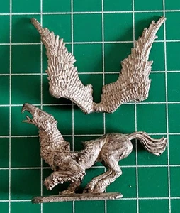 Vintage Ral Partha Young Griffin (Griffon/Hippogriff) D&D Metal OOP 1979 - Picture 1 of 2