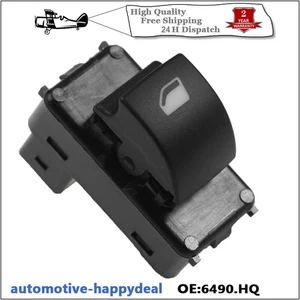 2X For Peugeot Partner (2008-2015) Window Control Switch 4 Pin 6554.QL / 6490.HQ - Picture 1 of 8