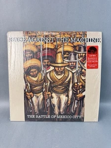 RAGE AGAINST THE MACHINE Battle Of Mexico City NM 2LP RED/GREEN VINYL W/HYPE - Bild 1 von 5