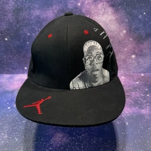 Retro Air Jordan Spike Lee Flight Club Flexfit 1990's Rare Fitted Cap S/M NWT - Picture 1 of 10