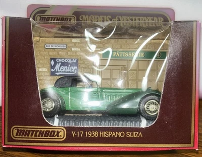Matchbox Models of Yesteryear Y-17 1938 Hispano-Suiza Lesney Products 1975 NIB - Image 1 of 4