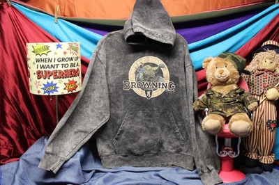 Browning Adulto Gris Ropa Activa Sudadera con Capucha Pullover Sudadera Talla Grande Caza Deporte Foto 1 de 4