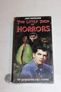 1960 Sealed Little Shop of Horrors Jack Nicholson VHS GoodTimes Horror NOS 1998 - Picture 1 of 6
