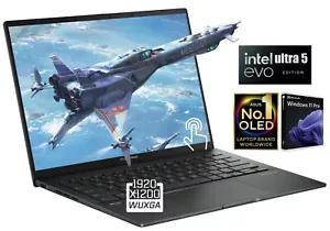 ASUS Zenbook 14” OLED WUXGA Touch Laptop Intel Core Ultra 5 125H 8GB RAM 2TB SSD - Picture 1 of 12