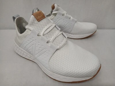 New Balance Womens Fresh Foam Cruzv1 Reissue Shoes WCRZRMWS White Sz 11 Wide - Image 1 of 4