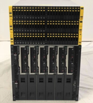 HP 3PAR 8400 64.2TB 2-Tier SAN & HP Synergy 12000 Gen10 Configuration - Image 1 of 4