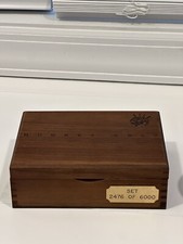 1992 Classic Draft Picks Gold Wood Box Hockey Set #2476/6000