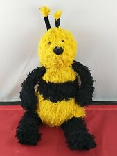 Jellycat Bumble Bee Plush Bashful Bee Shaggy Fuzzy Stuffed Animal Retired *60