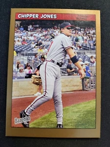 Tarjeta Bazooka Chipper Jones 2006 dorada #90 Braves - Imagen 1 de 2