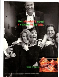 1993 Print Ad Southern Comfort You Shouldn't Need to Be Jolly Christmas - Picture 1 of 1