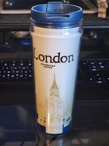 Starbucks Coffee LONDON ENGLAND Icon City Collection Tumbler 2004/2009 12oz GUC - Picture 1 of 5