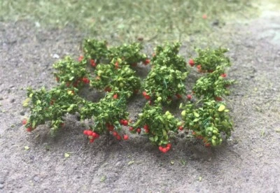 MP SCENERY 20 Strawberries N Gauge Model Farm Plants Railroad & Farm Layout - Image 1 of 2