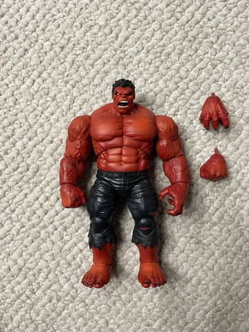 Marvel Legends Red Hulk Figure Cover