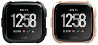 NEW Fitbit Versa Activity Fitness Tracker Smartwatch Pebble Only BLACK ROSE GOLD