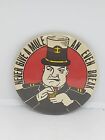 Orig. 1970 Naval Academy vs. West Point 'NEVER GIVE A MULE AN EVEN Button