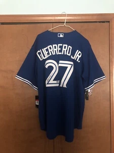 Vladimir Guerrero Jr. Signed/Autographed Nike Blue Jersey JSA Toronto Blue Jays - Picture 1 of 9
