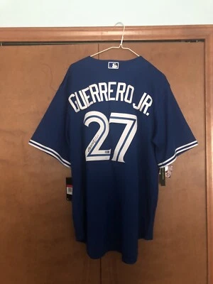Vladimir Guerrero Jr. Signed/Autographed Nike Blue Jersey JSA Toronto Blue Jays - Image 1 of 4