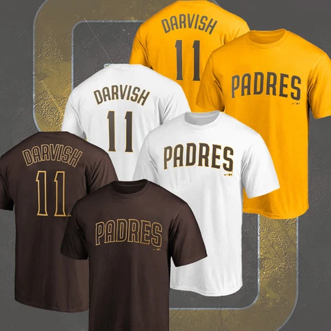 SALE!!! Yu Darvish #11 San Diego Padres  Name & Number T shirt Gift Fan S_5XL Cover