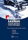 Medizinisches Lexikon Der Arbeitsmedizinischen Untersuch... | Buch | Zustand Gut