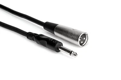 Hosa - PXM-105 - Mono 1/4" Male to 3-Pin XLR Male Audio Cable - 5 ft. - Image 1 of 2