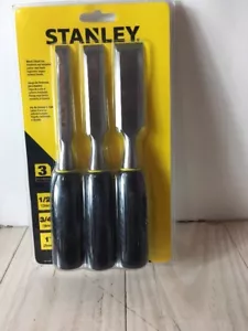 Neu in Verpackung!!! Stanley 3-teiliges HOLZMEISSEL-SET ~ 16-150 - Bild 1 von 6