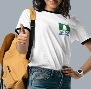 Camiseta Camp Walden Camisa de Camping al Aire Libre Disfraz de Halloween Camisa de Campamento de Verano - Imagen 1 de 5
