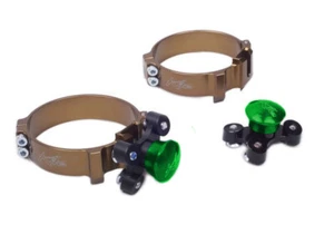 Ayuda de arranque Scar se adapta a Kawasaki KXF 250 450 a partir09 en 54 mm verde - Imagen 1 de 1