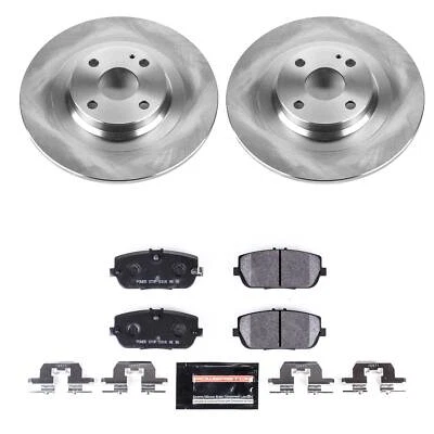 PowerStop Disc Brake Kit - Rear - Fits Fiat 124 Spider 2017-2020, Mazda MX-5 Mia - Image 1 of 4