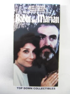 Robin and Marian  Sean Connery, Audrey Hepburn, Robert Shaw  VHS Movie  - Picture 1 of 2