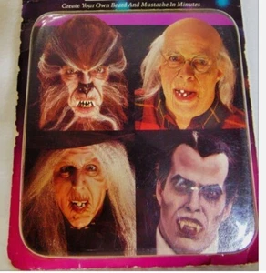 Disfraz Teatral 36" Cabello Negro Halloween Cabello/Bigote - Imagen 1 de 1
