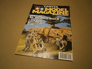 Tamiya model magazine:SD. Kfz 251/1 Ausf.D/F/A18 Hornet /Messerschmitt BF 109 - Imagen 1 de 2
